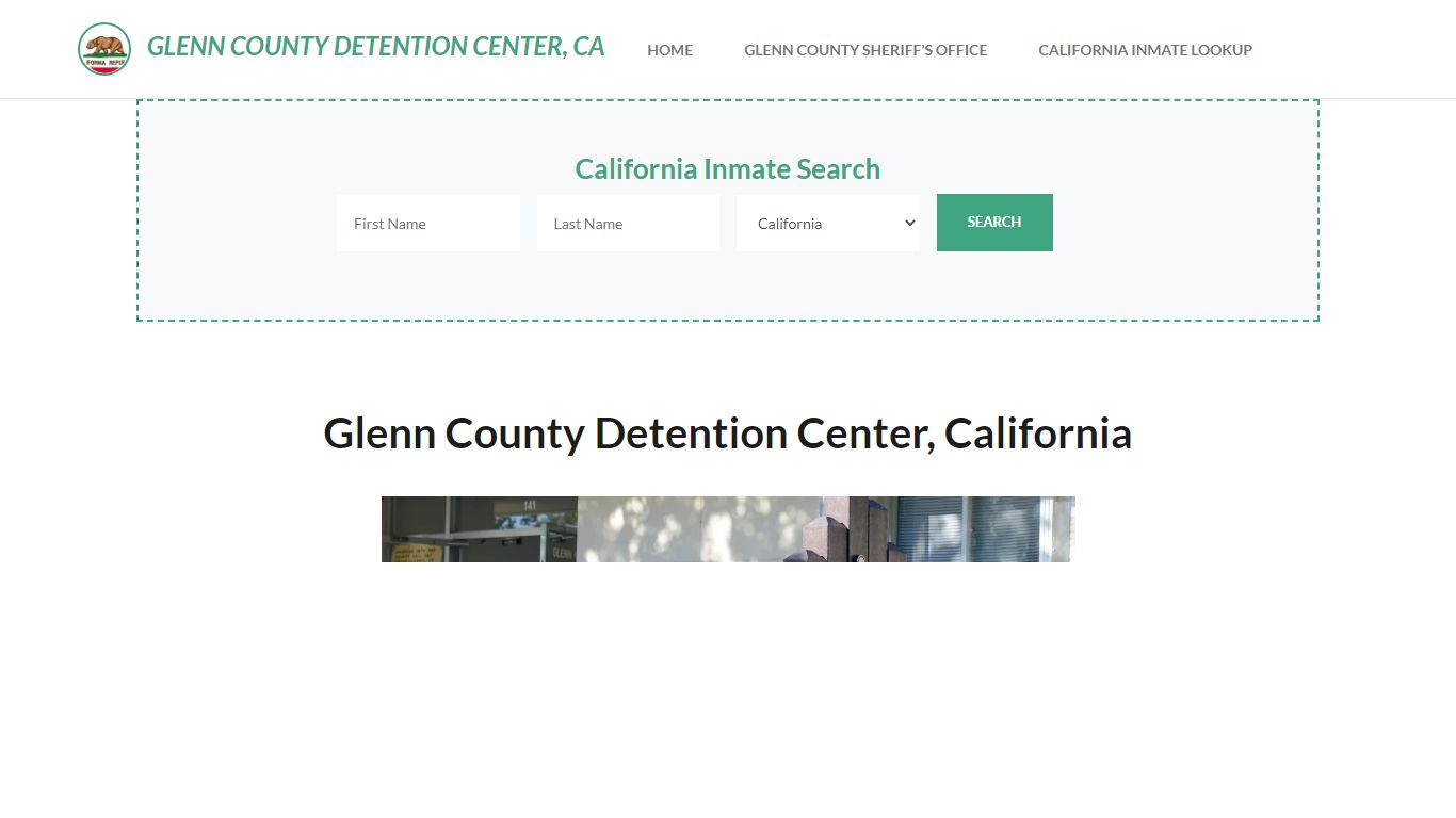 Glenn County Detention Center, CA Inmate Roster, Offender Search